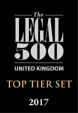 Top Tier Set - Legal 500 2017 Top Tier Set - Legal 500 2017