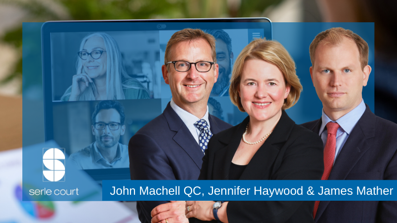 John Machell QC, Jennifer Haywood and James Mather have devised “Serle Court Online Resolution”